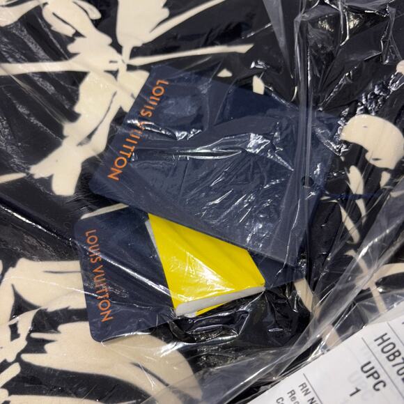 LOUIS VUITTON Cropped Denim Jacket SS23 NWT silk floral all over print - Picture 12 of 16